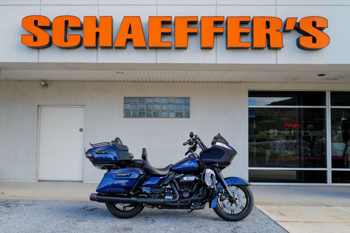 2020 Harley-Davidson Road Glide Limited FLTRK Zephyr Blue/Black Sunglo