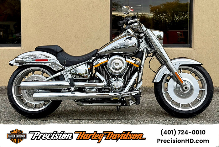 2025 Harley-Davidson Fat Boy FLSTFI Grey Ghost
