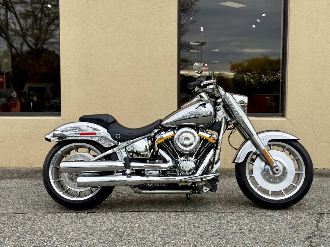 2025 Harley-Davidson Fat Boy FLSTFI Grey Ghost - Photo 2