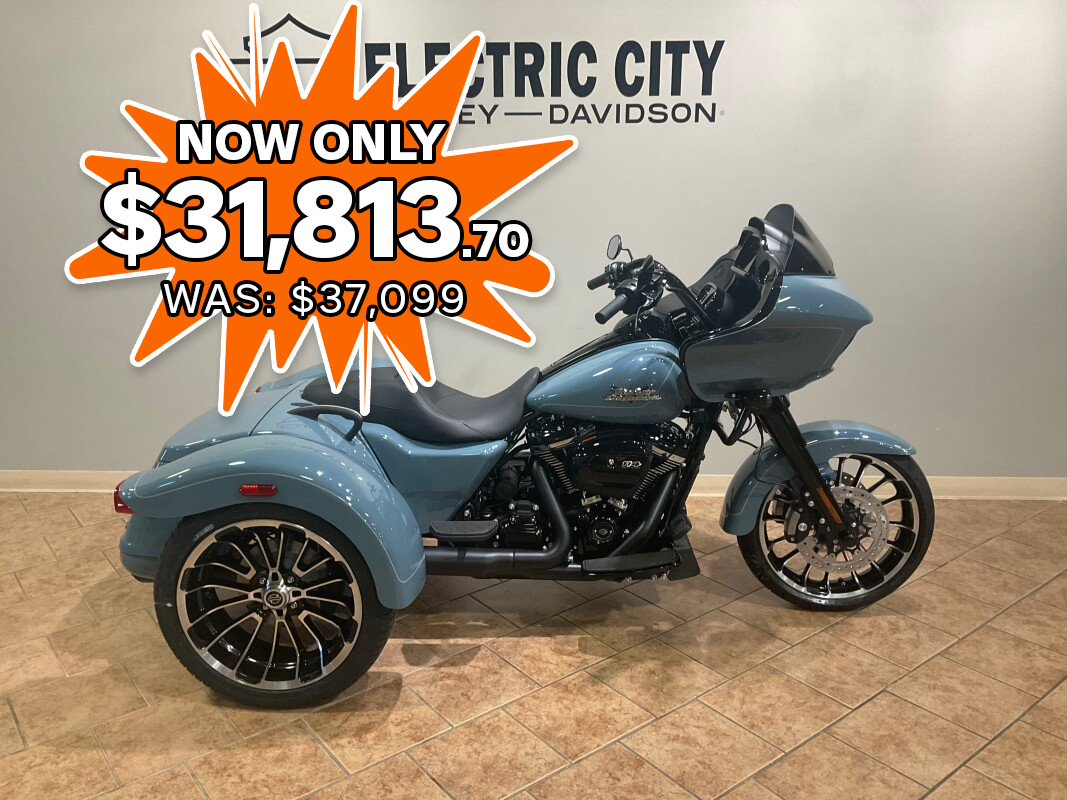 2024 Harley-Davidson Road Glide 3 Sharkskin Blue FLTRT