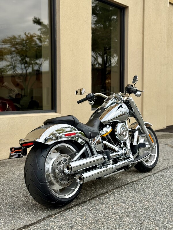2025 Harley-Davidson Fat Boy FLSTFI Grey Ghost - Photo 4