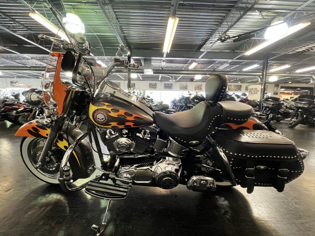2003 Harley-Davidson Heritage Softail Classic Allover Custom Print FLSTCI - Photo 7