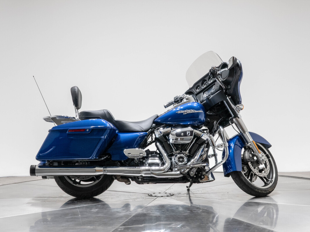 2017 Harley-Davidson FLHX Street Glide in Superior Blue with 13,511 miles