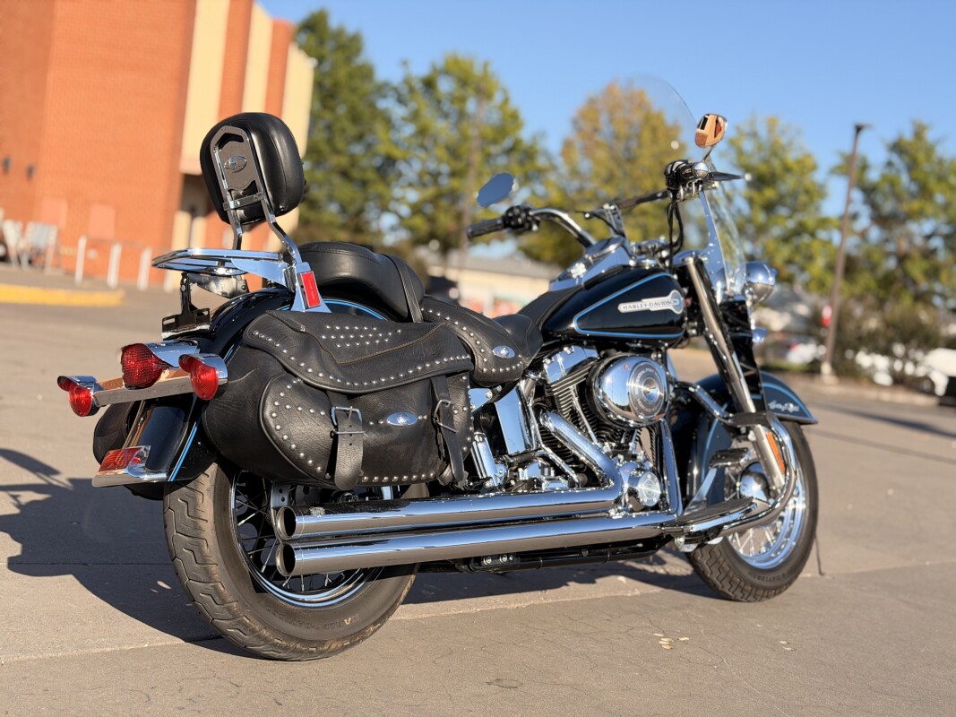 2006 Harley-Davidson Heritage Softail Classic FLSTCI BLACK PEACE OFFICER 039670 - Photo 3