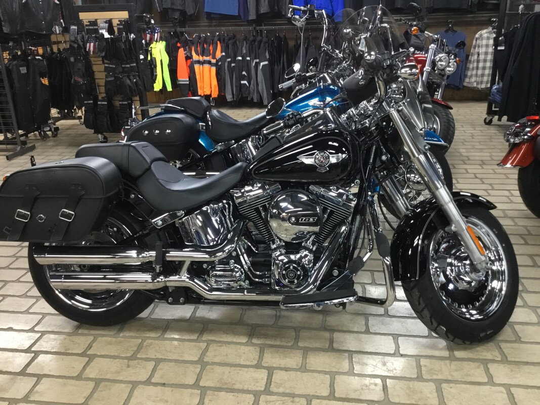 2017 Harley-Davidson Fat Boy Vivid Black