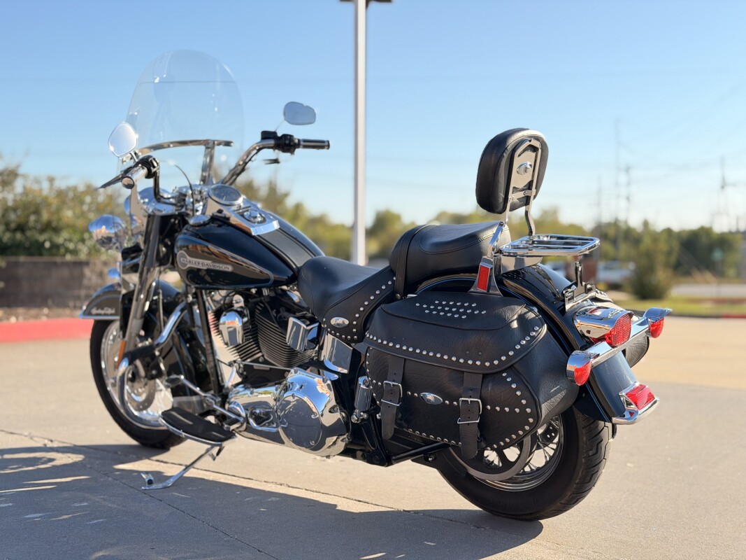 2006 Harley-Davidson Heritage Softail Classic FLSTCI BLACK PEACE OFFICER 039670 - Photo 4