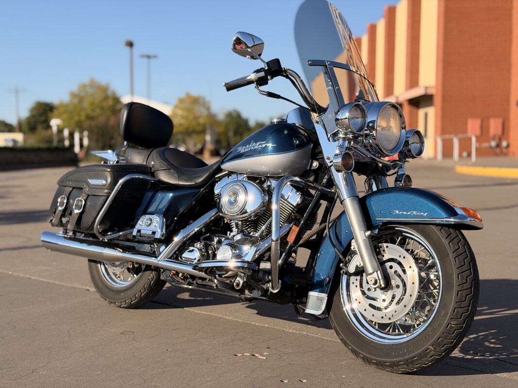 2001 Harley-Davidson Road King FLHR LUXURY BLUE/ICE 608730 - Photo 2