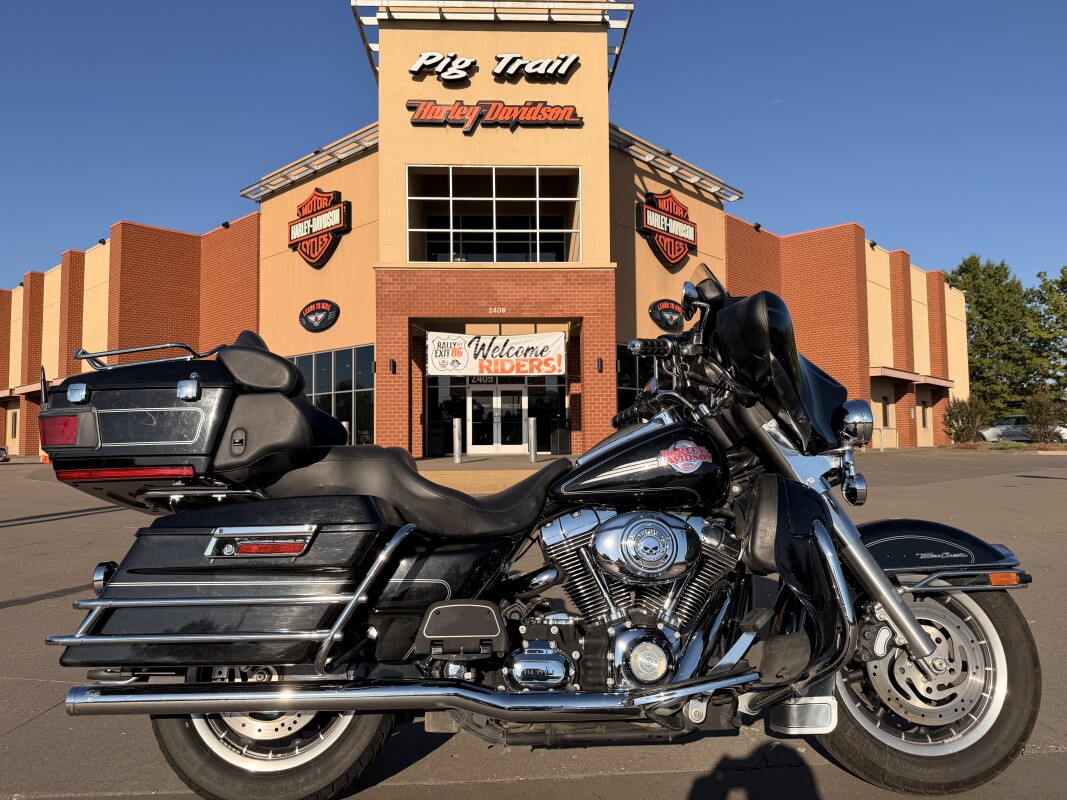 2007 Harley-Davidson Electra Glide Ultra Classic FLHTCU BLACK 721960
