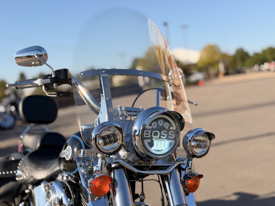 2006 Harley-Davidson Heritage Softail Classic FLSTCI BLACK PEACE OFFICER 039670 - Photo 8