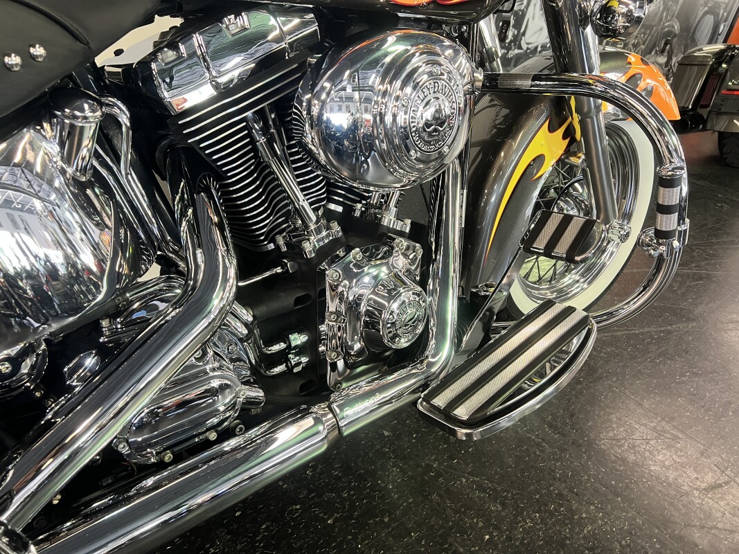2003 Harley-Davidson Heritage Softail Classic Allover Custom Print FLSTCI - Photo 10