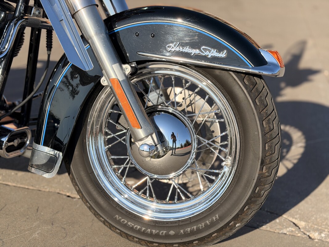 2006 Harley-Davidson Heritage Softail Classic FLSTCI BLACK PEACE OFFICER 039670 - Photo 9