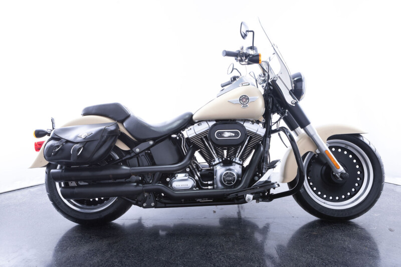 2014 Harley-Davidson® Fat Boy® Sand Cammo Denim