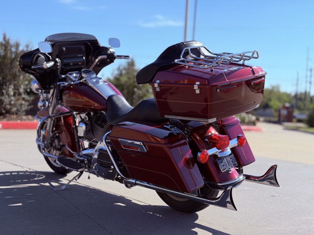 2009 Harley-Davidson Road King FLHR RED HOT SUNGLO 645662 - Photo 4