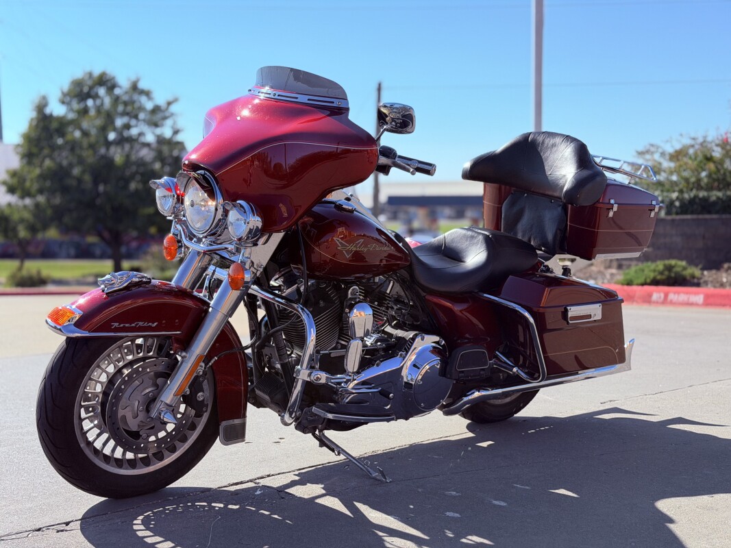 2009 Harley-Davidson Road King FLHR RED HOT SUNGLO 645662 - Photo 5