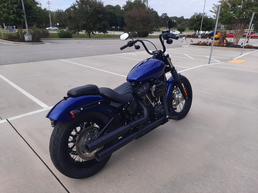 2021 Harley-Davidson Street Bob 114 Custom Blue Paint - Photo 6