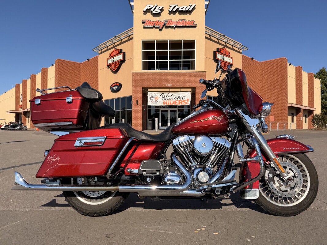 2009 Harley-Davidson Road King FLHR RED HOT SUNGLO 645662