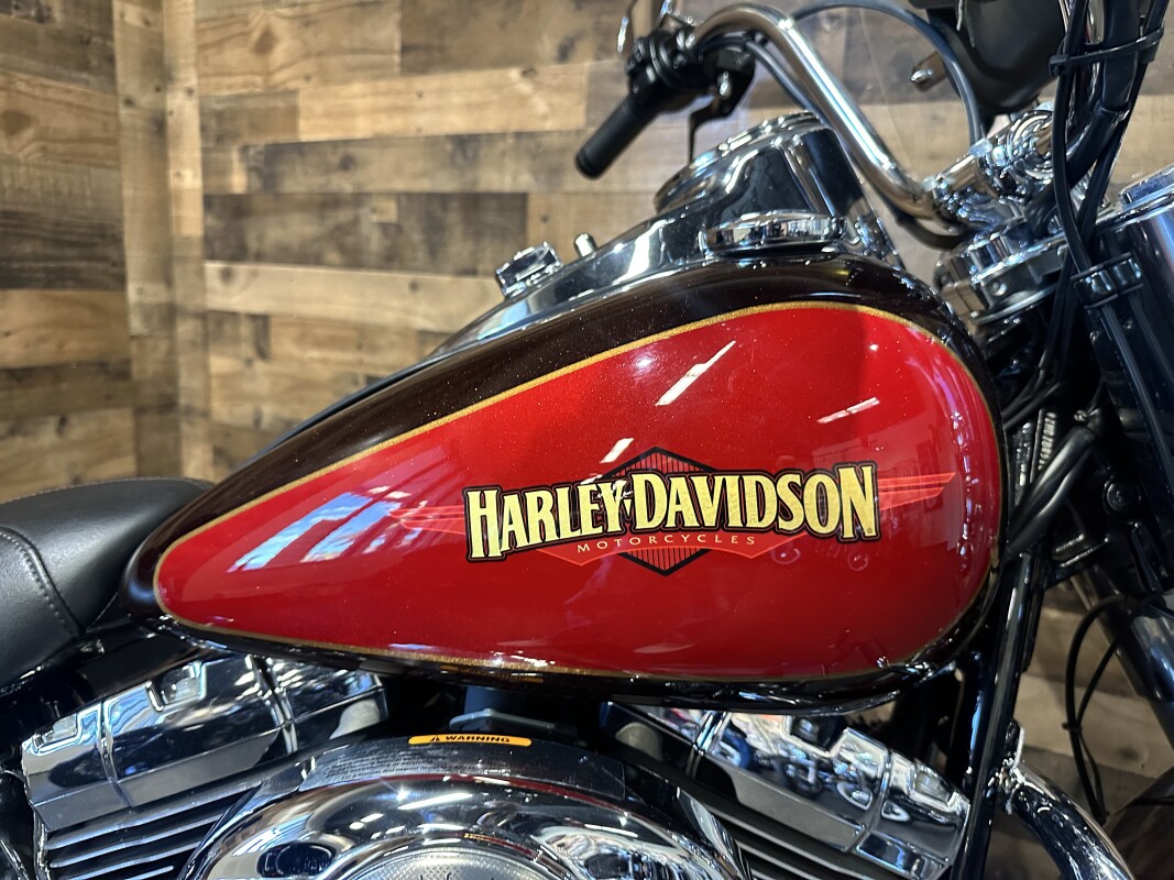 2010 Harley-Davidson Heritage Softail Classic Merlot Sunglo/Cherry Red Sunglo FLSTC - Photo 8