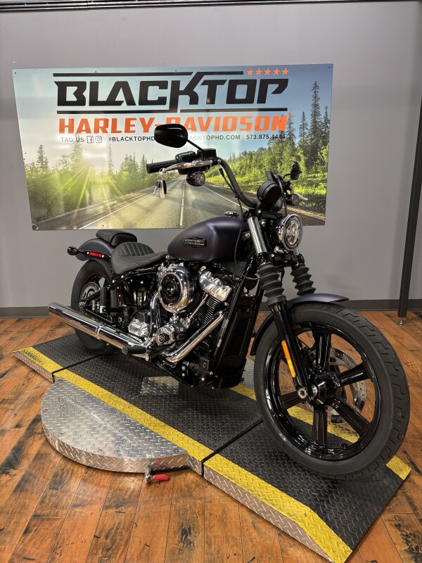 2025 Harley-Davidson Street Bob PRPL ABYSS DNM/CHROME TRIM - Photo 6