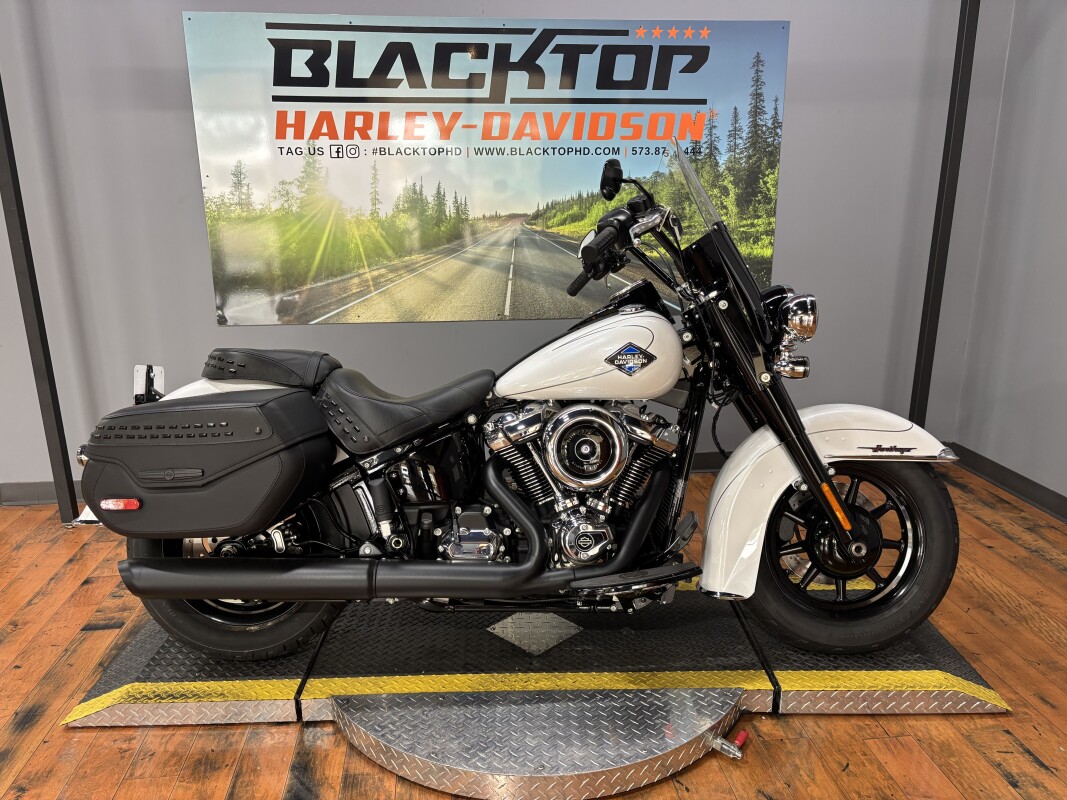 2025 Harley-Davidson Heritage Classic WHITE ONYX PRL BO