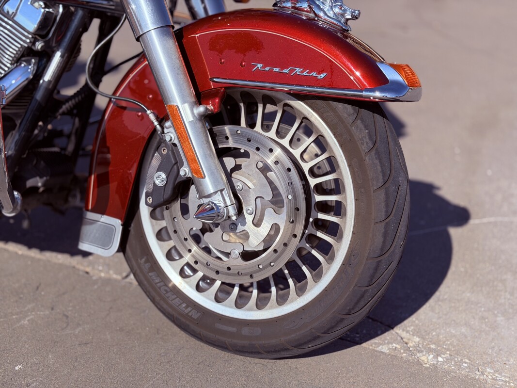 2009 Harley-Davidson Road King FLHR RED HOT SUNGLO 645662 - Photo 8