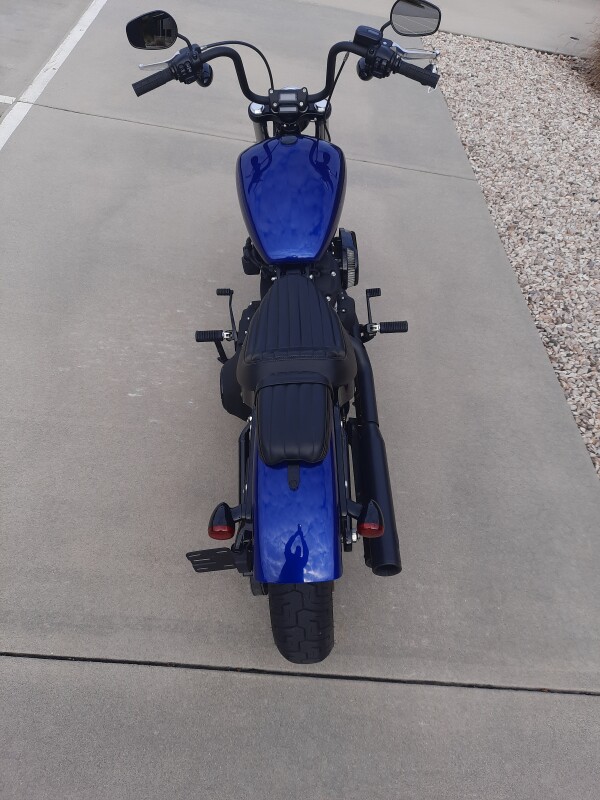 2021 Harley-Davidson Street Bob 114 Custom Blue Paint - Photo 9