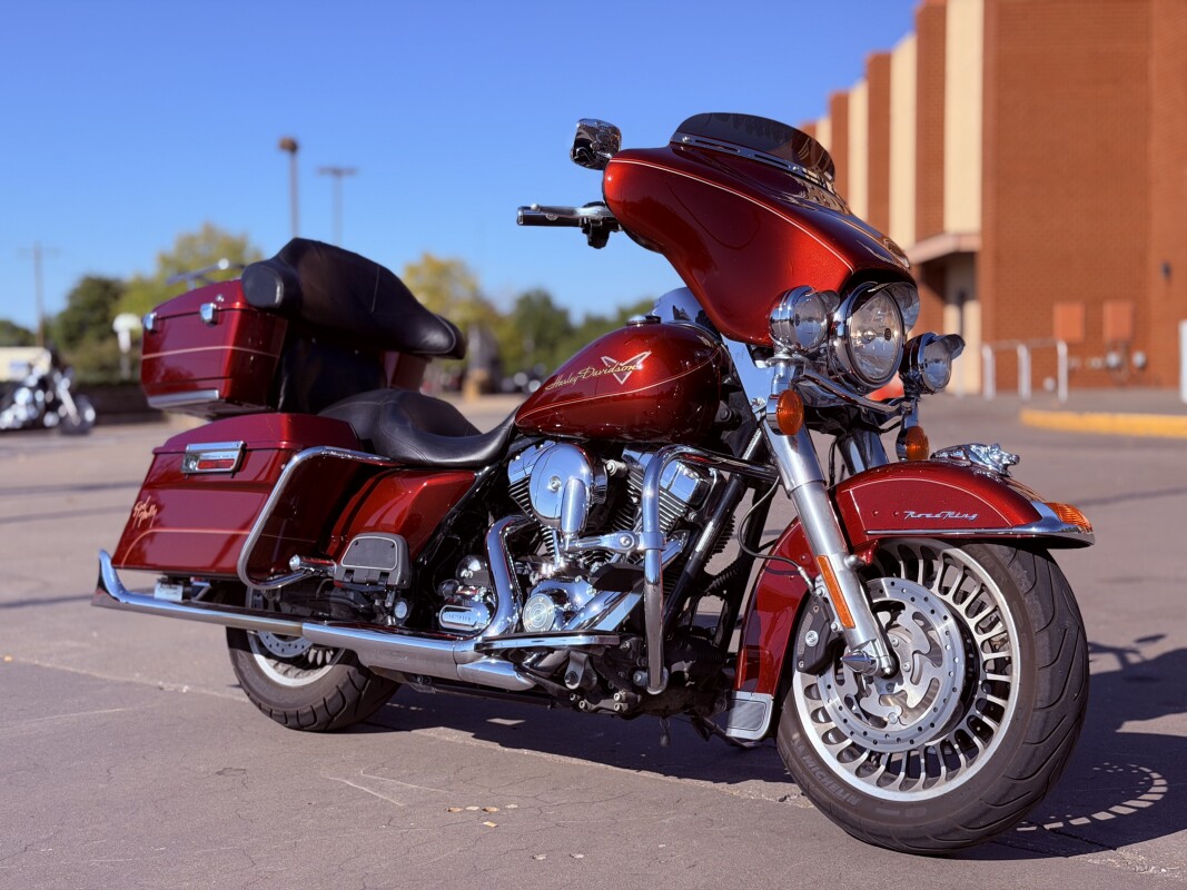 2009 Harley-Davidson Road King FLHR RED HOT SUNGLO 645662 - Photo 2