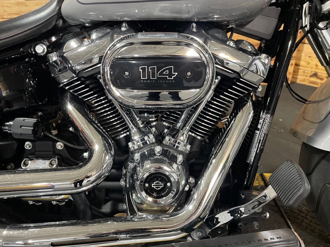 Harley-Davidson Fat Boy 114 2024 FLFBS Billiard Gray - Photo 2