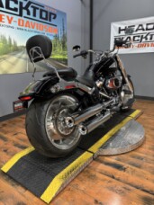 2025 Harley-Davidson® Fat Boy® VIVID BLACK W/ PINSTRIPE thumb 2
