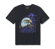 メンズ ライトニングイーグルTシャツ
