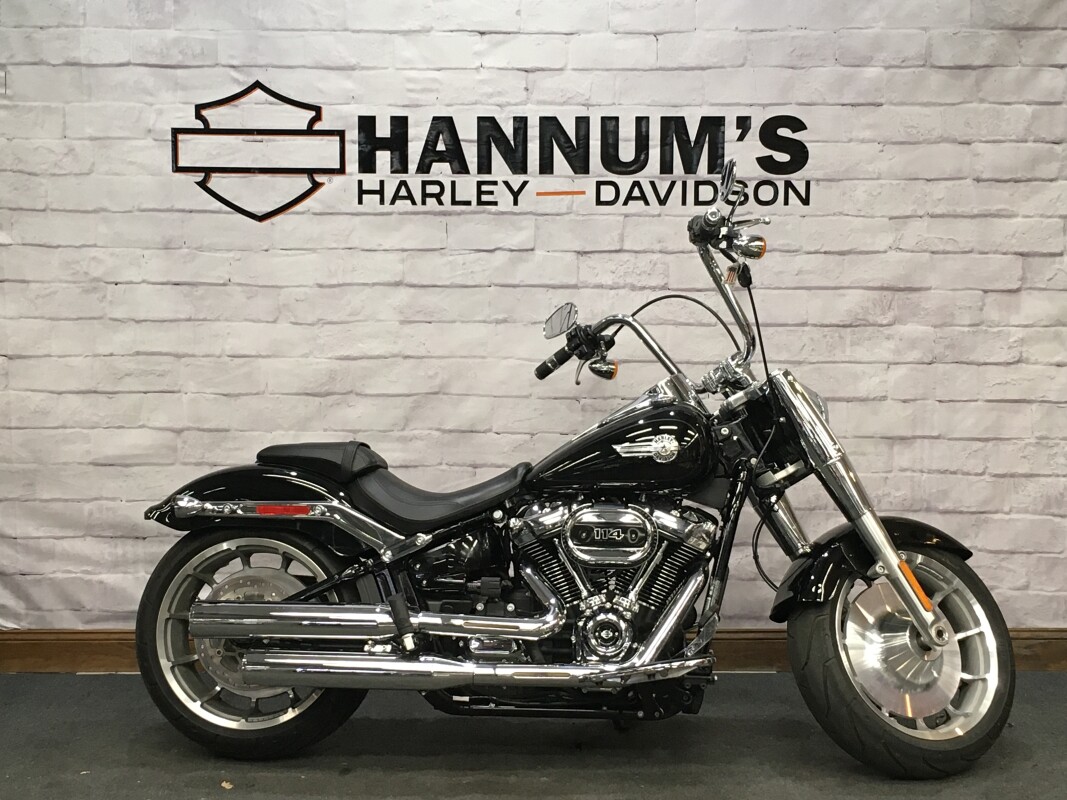 2024 Harley-Davidson Fat Boy 114 Vivid Black FLFBS