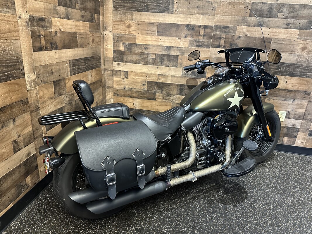 2016 Harley-Davidson Softail Slim Olive Gold Denim FLSS - Photo 2