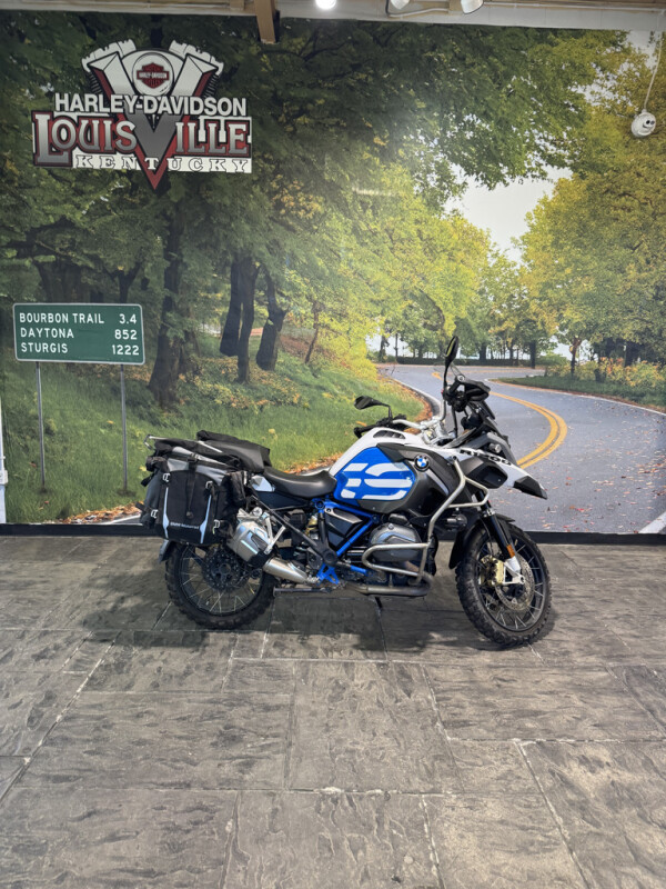 2018 BMW Motorrad R 1200 GS Adventure Light White / Cordoba Blue