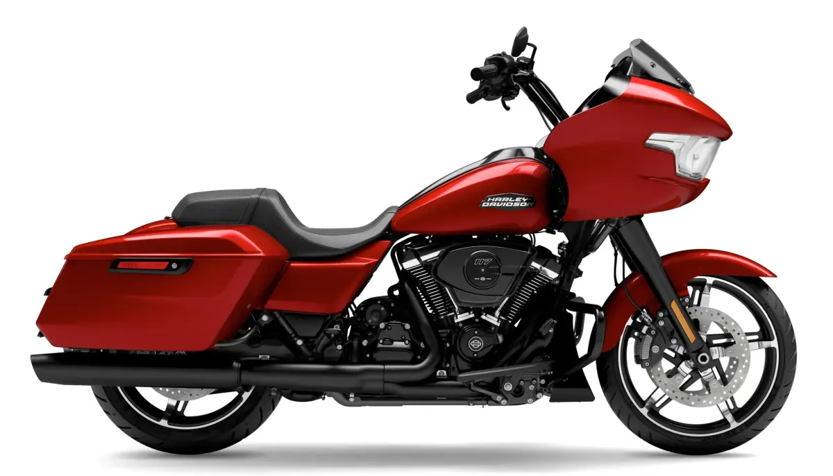 2025 Harley-Davidson Road Glide Brilliant Red - Black Finish