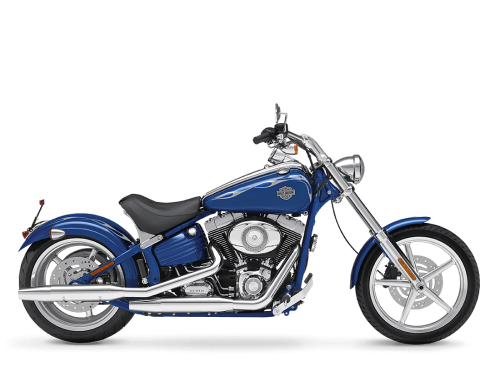 Harley-Davidson Softail Rocker C 2010 FXCWC BLACK W FLAMES