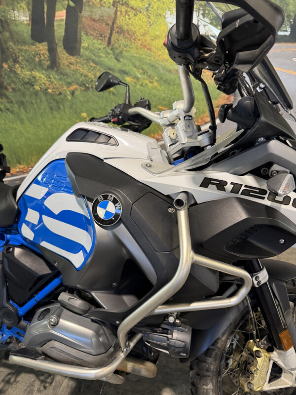 2018 BMW Motorrad R 1200 GS Adventure Light White / Cordoba Blue - Photo 3