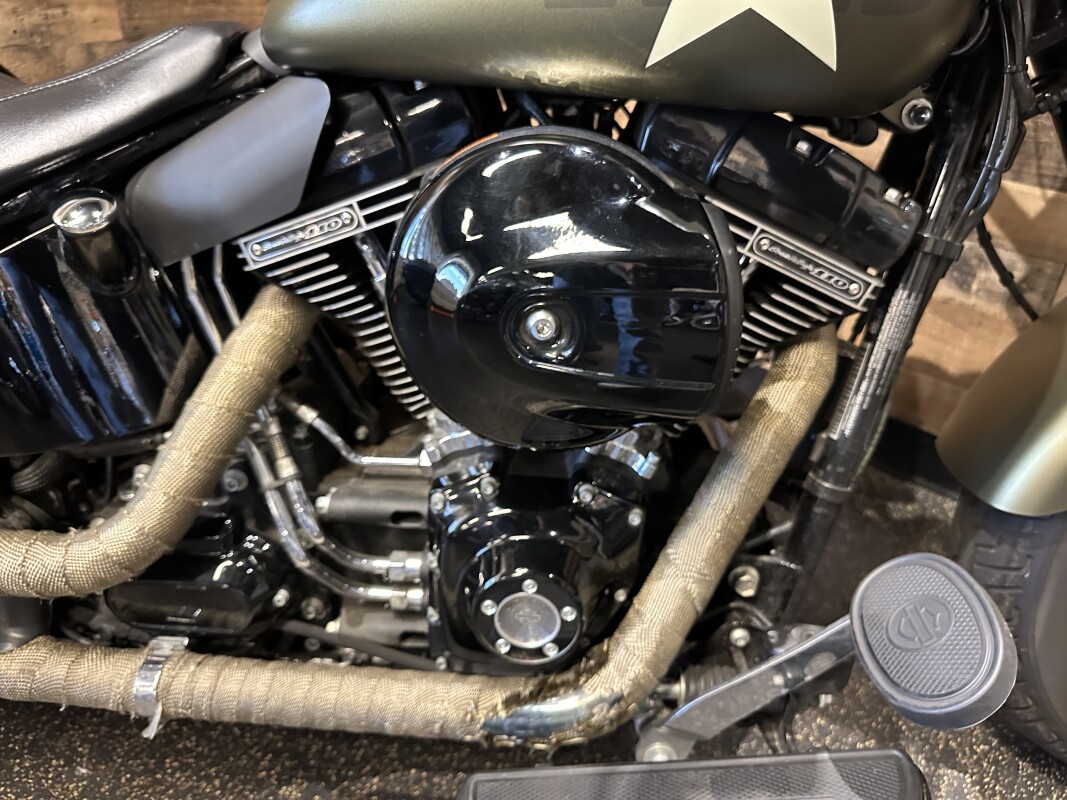 2016 Harley-Davidson Softail Slim Olive Gold Denim FLSS - Photo 9