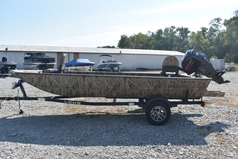 2026 Lowe Roughneck 1860 Tiller ~ 60Hp 4-Stroke Engine with $3700 in Options