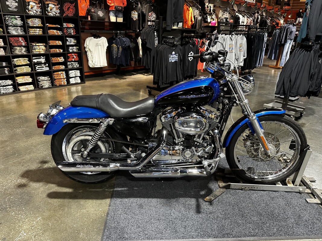 HD XLH 1200 CUSTOM 2004 BLACK/BLUE - Photo 5