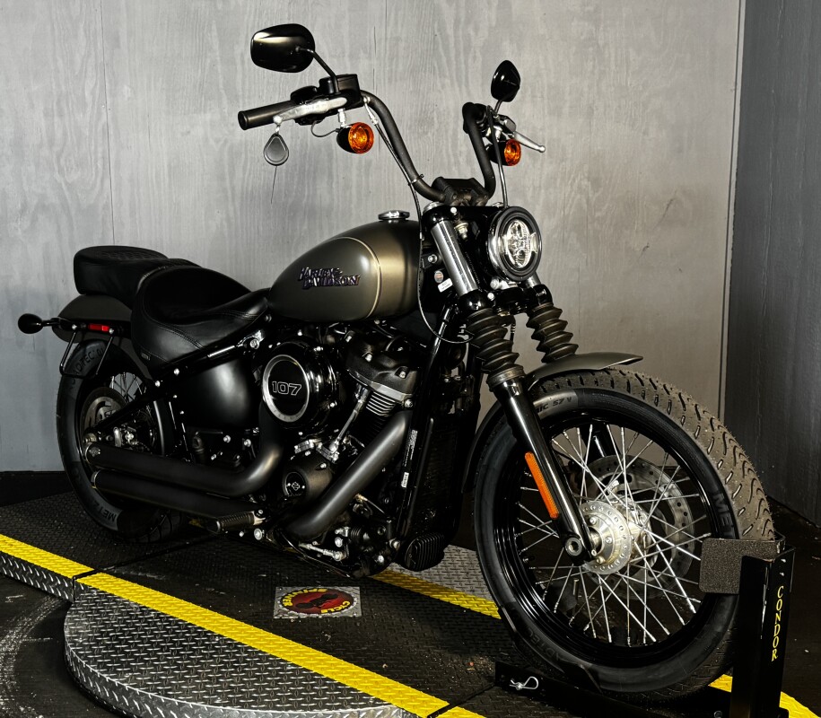 2019 Harley-Davidson Street Bob FXBB INDSTRL GRY DNM W/PINSTRIPE - Photo 7