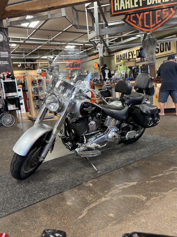 Harley-Davidson Fat Boy 2005 FLSTFI BLK/SIL - Photo 4