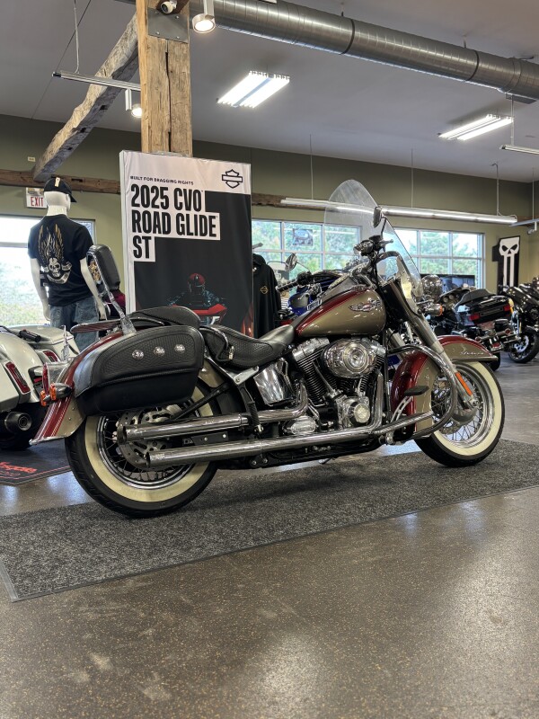 Harley-Davidson Softail Deluxe 2009 FLSTN RED/SMK GOLD - Photo 2