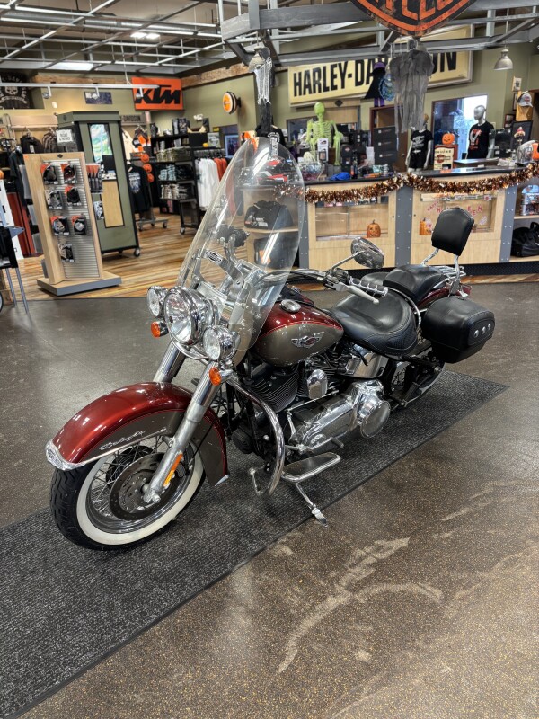 Harley-Davidson Softail Deluxe 2009 FLSTN RED/SMK GOLD - Photo 4