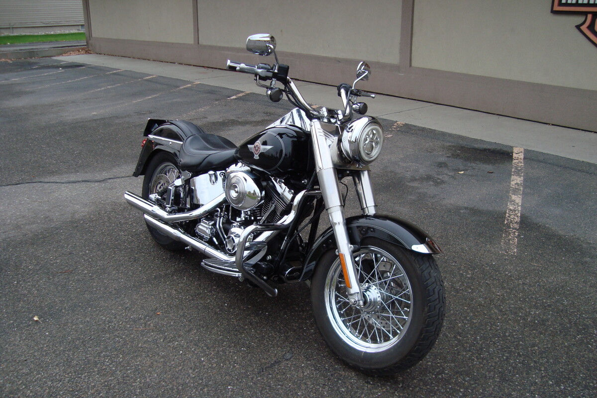 2006 Harley-Davidson Fat Boy Vivid Black - Photo 8