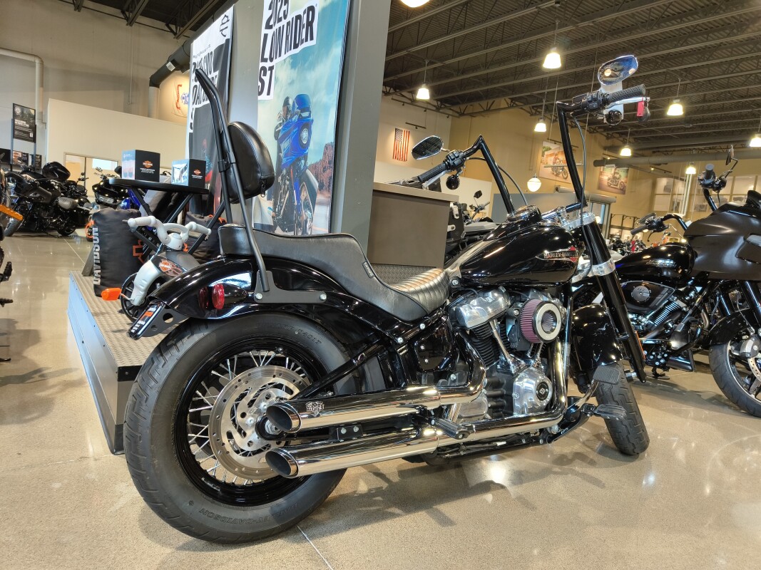 2020 Harley-Davidson Softail Slim Black Denim - Photo 3