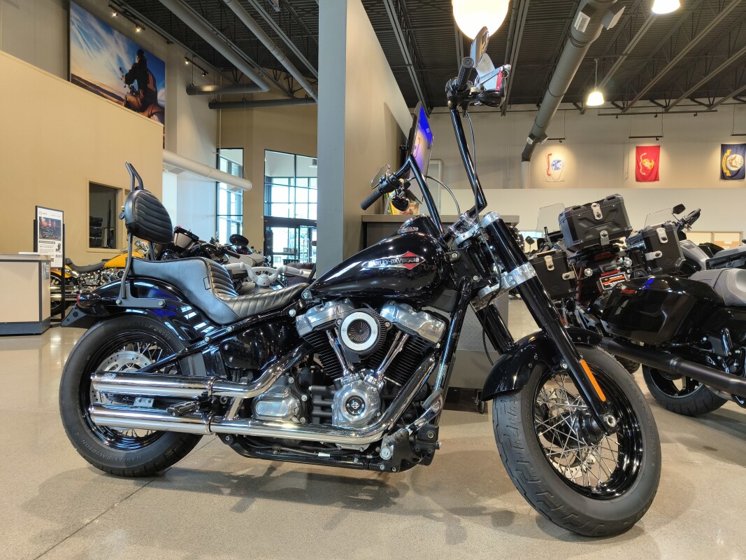 2020 Harley-Davidson Softail Slim Black Denim - Photo 2