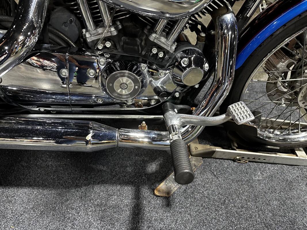 HD XLH 1200 CUSTOM 2004 BLACK/BLUE - Photo 4