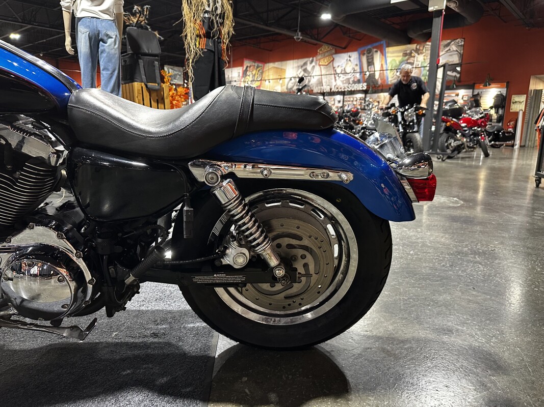 HD XLH 1200 CUSTOM 2004 BLACK/BLUE - Photo 10
