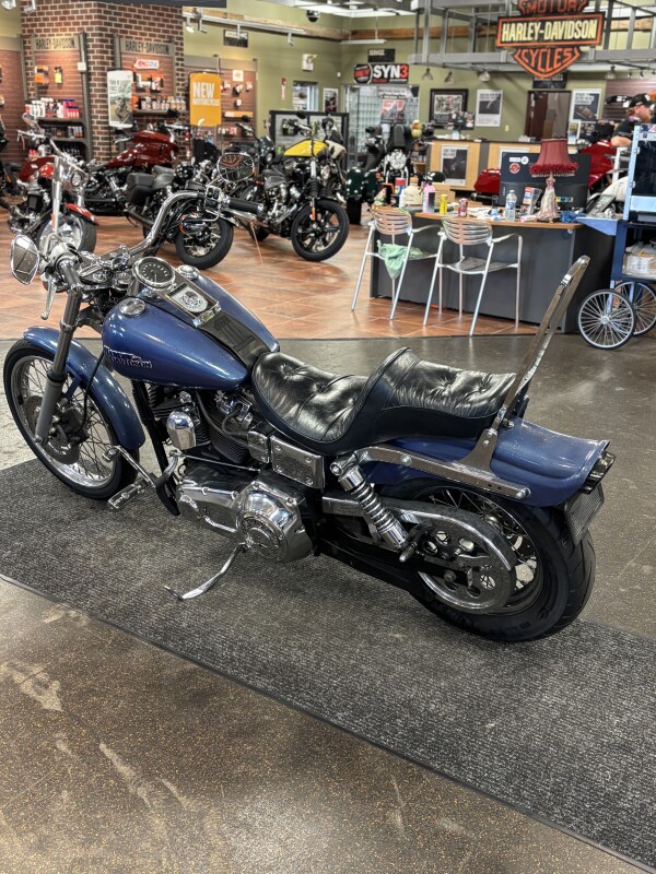Harley-Davidson Wide Glide 2001 FXDWG BLUE - Photo 3