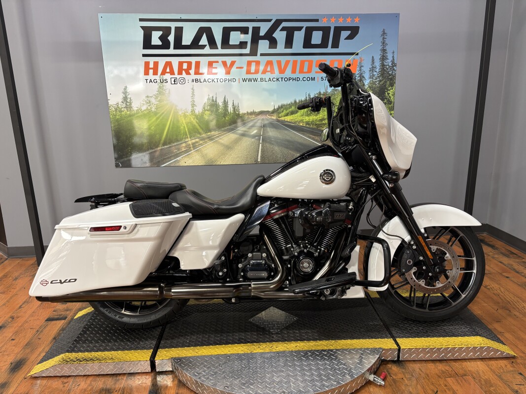 2021 Harley-Davidson CVO Street Glide GREAT WHITE PEARL & BLK HOL