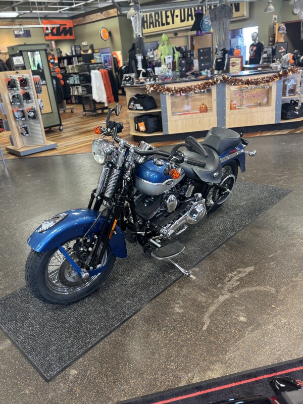 Harley-Davidson Heritage Springer Classic 2005 FLSTSCI BLUE/SILVER - Photo 4